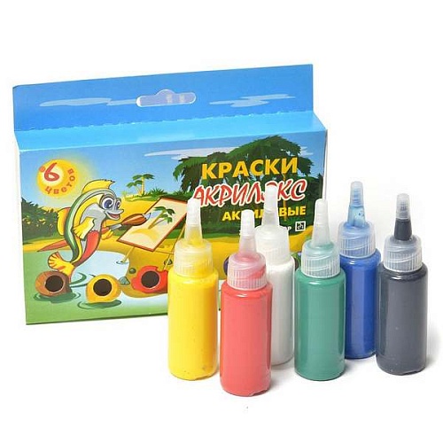 Краска акриловая Флуорэкс