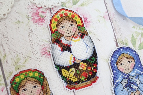 Русские матрешки. Магниты