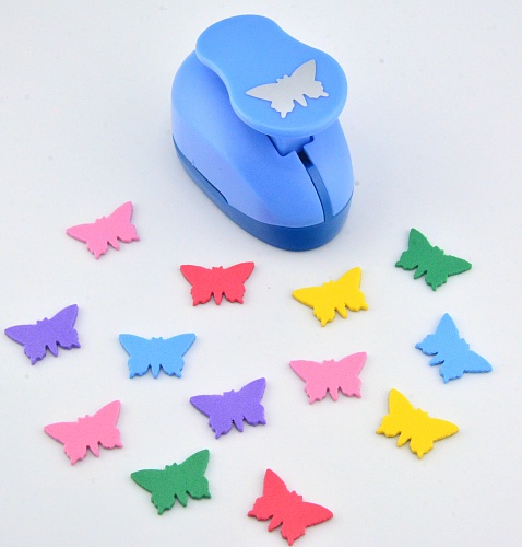 Фигурный дырокол 2.5 см Бабочка-2