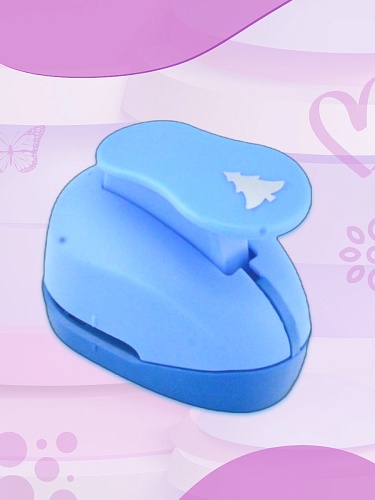 Фигурный дырокол 1.6 см Ёлочка-2