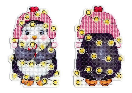 Новогодний пингвин