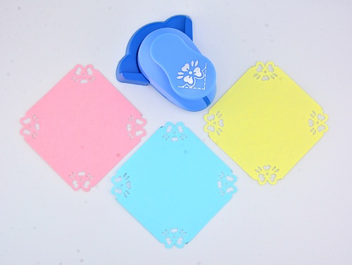 Угловой дырокол 2.5 см Цветок