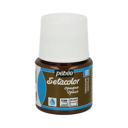 Краска для темных и светлых тканей Setacolor 45 мл цв. шоколадный