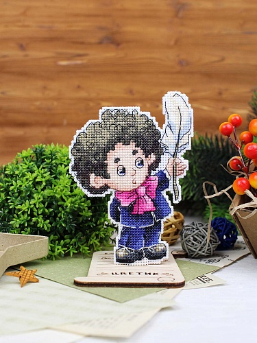 Цветик, с подставкой