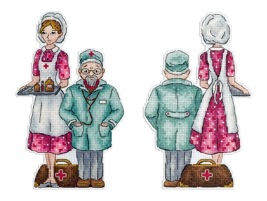 Набор для вышивания Врачи