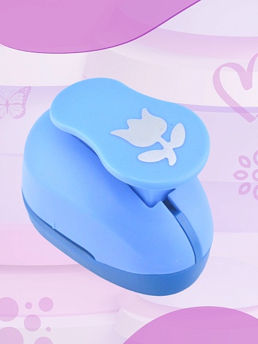 Фигурный дырокол 2,5 см Цветочек