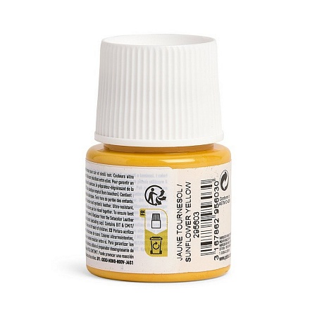 Краска по коже Setacolor 45 мл цв. Желтый солнечный