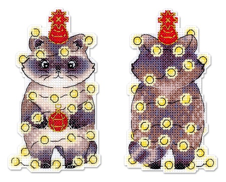 Новогодний енотик