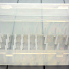 Органайзер пластиковый для мулине К-30, 42 конуса цвет прозрачный