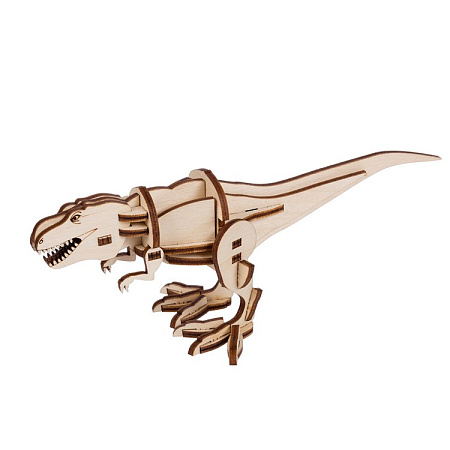 Пазл 3D фанера Тиранозавр