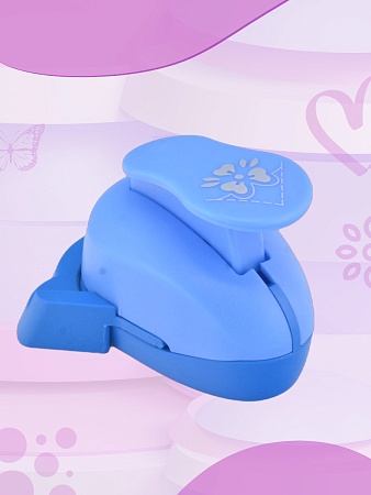 Угловой дырокол 2.5 см Цветок