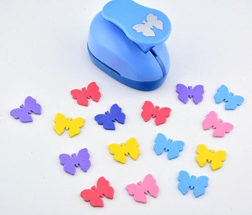 Фигурный дырокол 2,5 см Бабочка