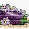 Яркий баклажан