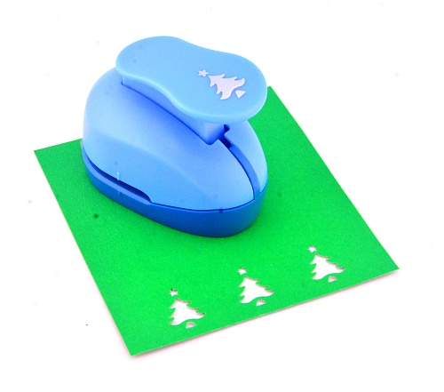 Фигурный дырокол 1.6 см Ёлочка-3