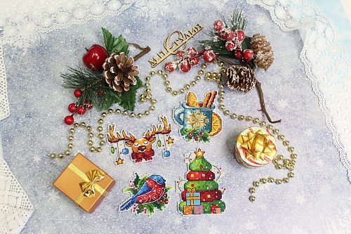 Времена года.Зима.Магниты