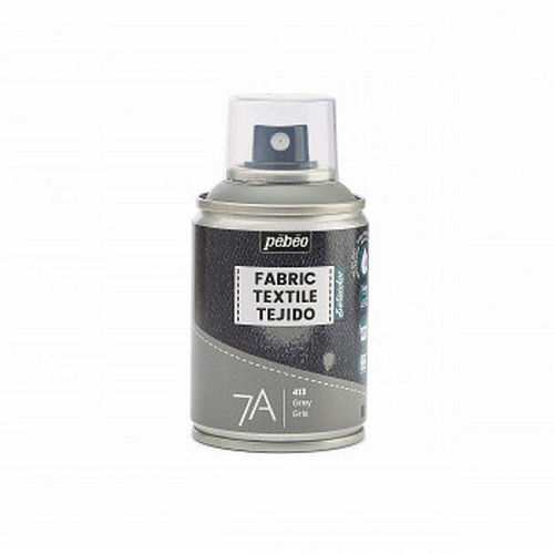 Краска для текстиля 7А Spray (аэрозоль) 100 мл цв. светло-серый