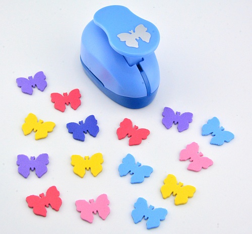 Фигурный дырокол 2,5 см Бабочка