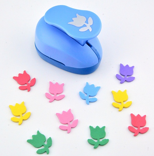 Фигурный дырокол 2,5 см Цветочек