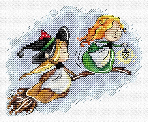 Полёт на метле