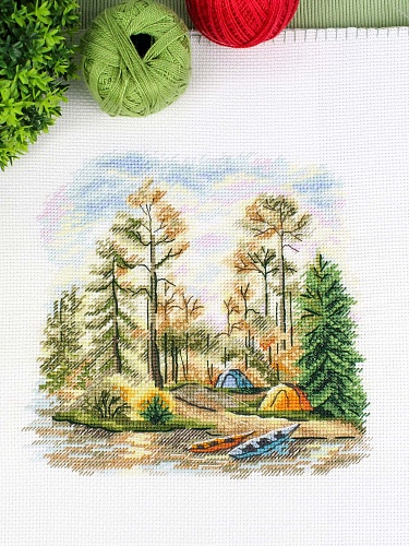 В сосновом лесу