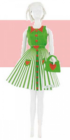 Набор для изготовления одежды для кукол Peggy Hearts