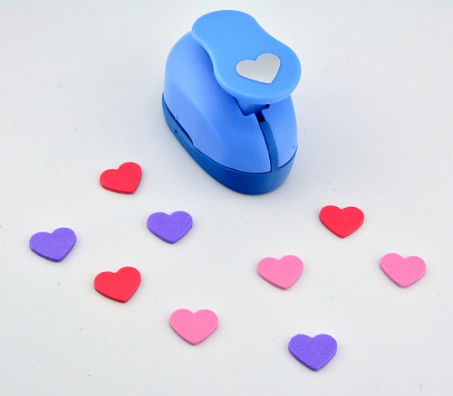 Фигурный дырокол 1.6 см Сердце