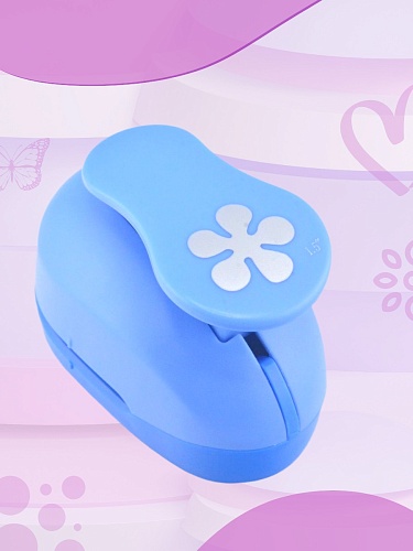 Фигурный дырокол 3,7 см Пятилистник