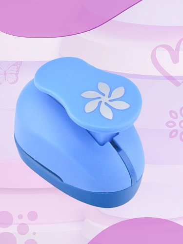 Фигурный дырокол 2,5 см Цветок