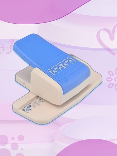 Дырокол для декора края 4 см Бублики