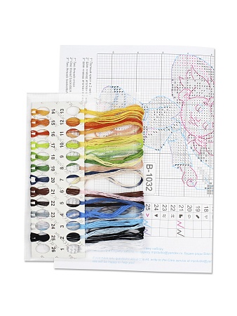 Набор для вышивания Приключения Незнайки