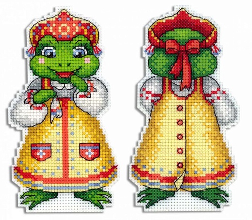 Набор для вышивания Лягушка-квакушка