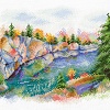 Карелия. Парк Рускеала