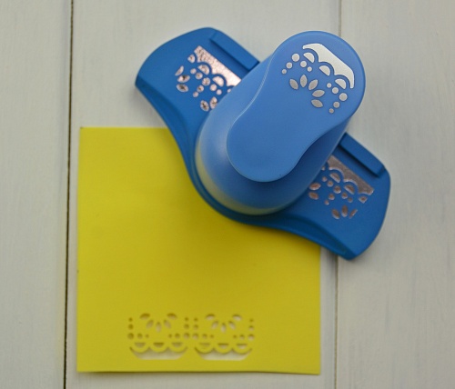 Дырокол для декора края 2.5 см Кружево