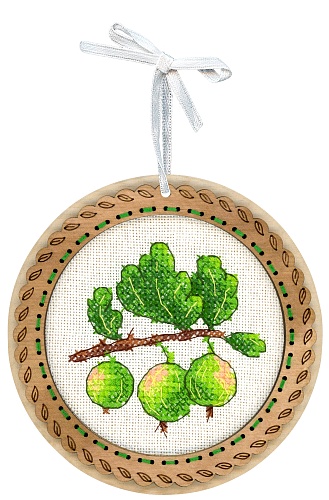 Миниатюра. Дачные ягоды. Крыжовник