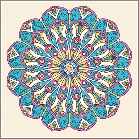 Алмазная вышивка Мандала Мудрость