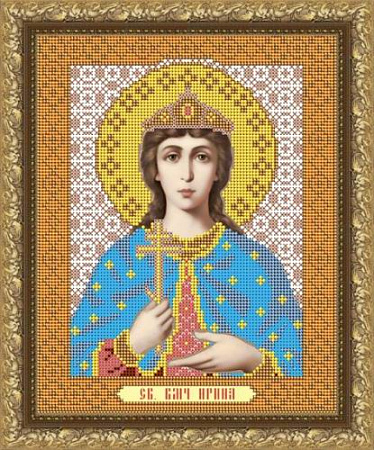 Схема для вышивания бисером "Св. Великомученица Ирина"
