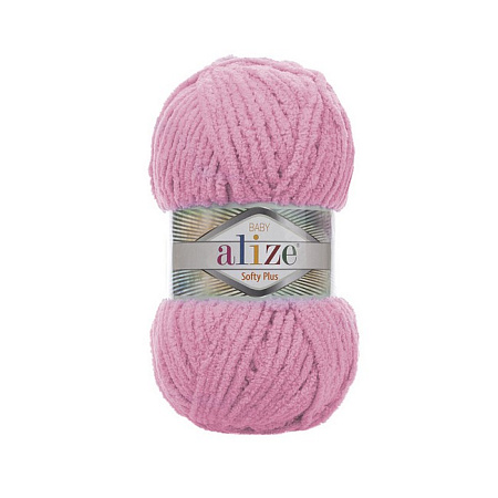 Пряжа ALIZE Ализе Softy Plus 5 шт. в упак. цвет 185 розовый