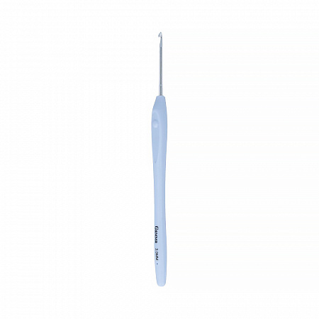 Крючок металлический c прорезиненной ручкой, 16 см, d 3.0 мм