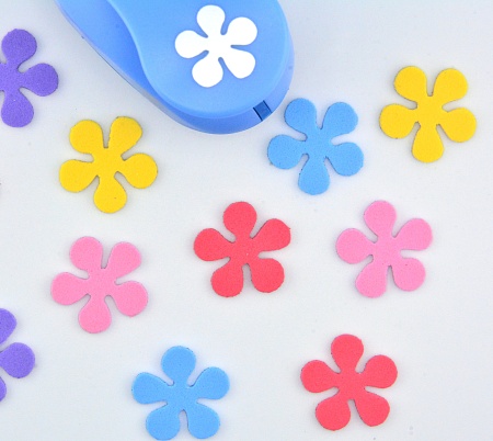 Фигурный дырокол 2,5 см Пятилистник