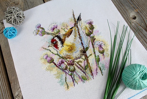 Притаившийся щегол