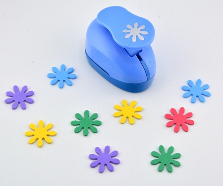 Фигурный дырокол 2,5 см Цветок-3