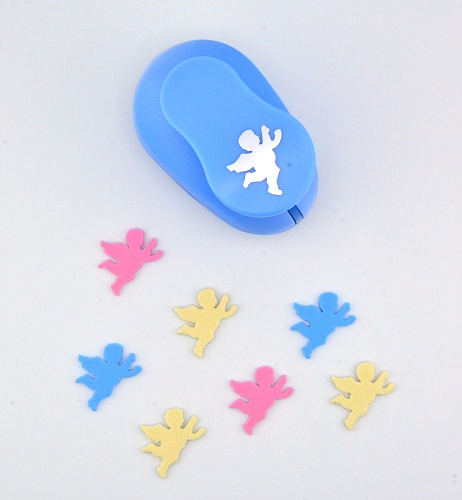 Фигурный дырокол 2.5 см Ангелочек-2