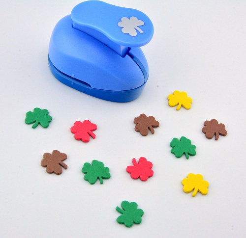 Фигурный дырокол 1.6 см Клевер