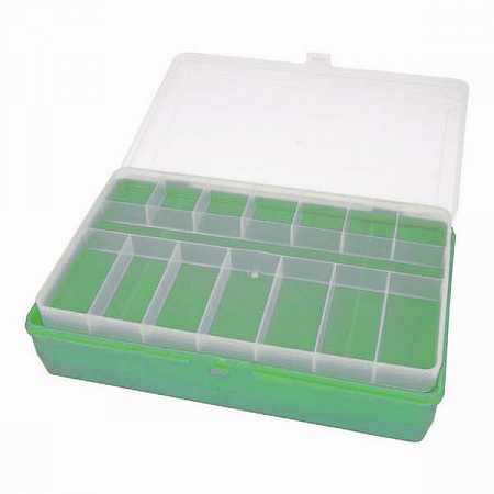 Коробка для мелочей пластик Тривол Тип-2 цв. салатовый