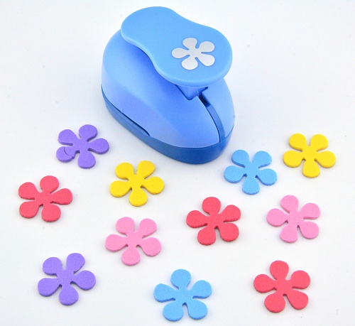 Фигурный дырокол 2,5 см Пятилистник