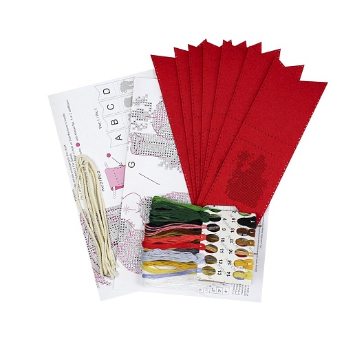 Гирлянда «Новогоднее настроение» (7 флажков)