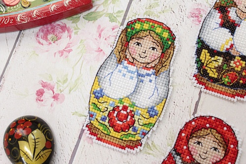 Русские матрешки. Магниты