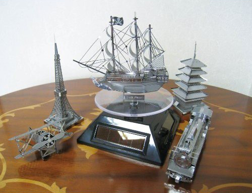 Объемная металлическая 3D модель &quot;Корабль-черепаха&quot;